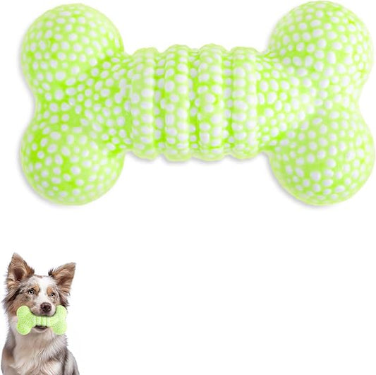 Dog Bone Toy, ETPU Bouncy Fetch Toys for Dog, Lightweight Dog Bone Toys for Medium & Large Dogs, High-Rebound Dog Interactive Toy for Outdoor & Indoor